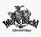 We're Back! - A Dinosaur's Story (USA, Europe) Title Screen